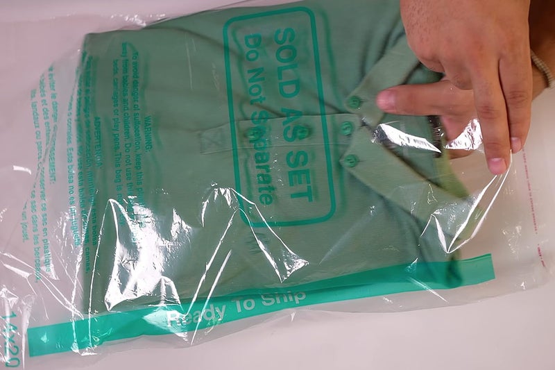 Papapacks 14x20 (1000 count) Self Seal Clear Poly bags with Suffocation Warning, Sold As Set and Ready to Ship - for Shipping and Retail Packaging - Image 4